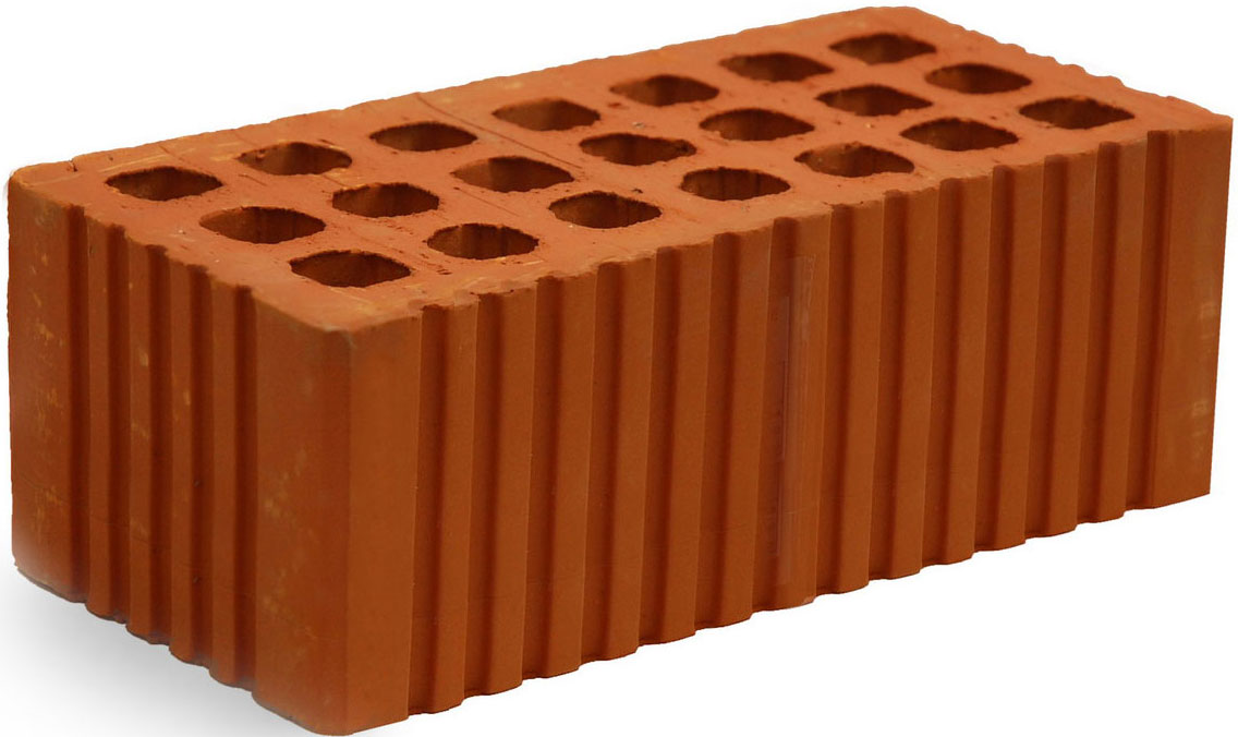 Кирпич пустотелый полуторный М-150 МИХНЕВО рифленый